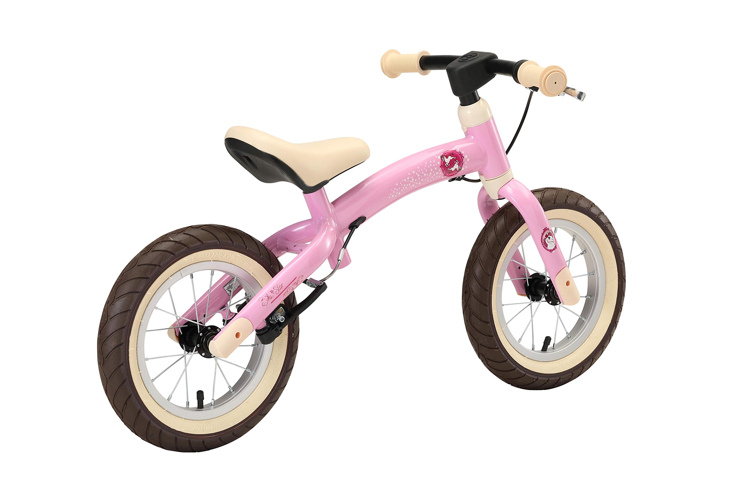 BIKESTAR Bicicleta sin Pedales para niños y niñas | Bici 12 Pulgadas a Partir de 3-4 años con Freno | 12" Edición Sport