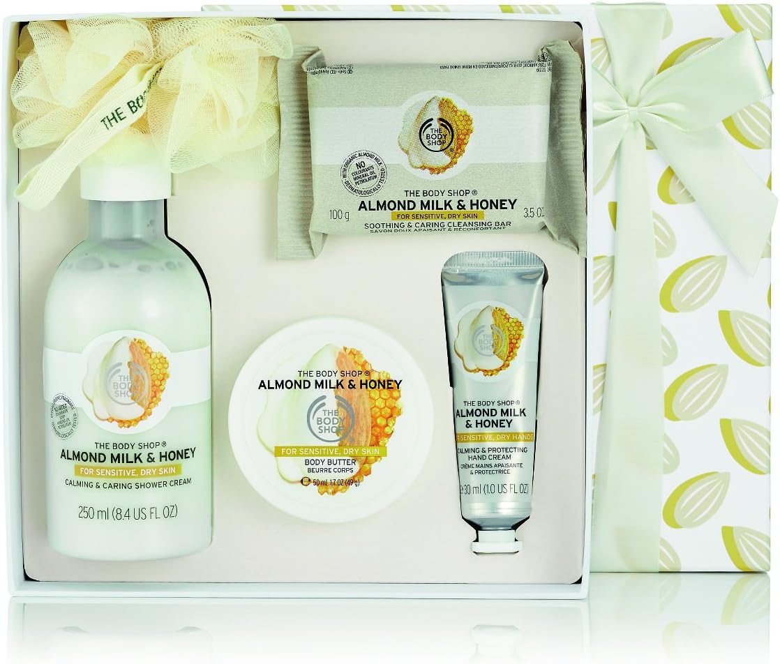 The Body Shop Almond Milk & Honey Essential Selection Gift Set