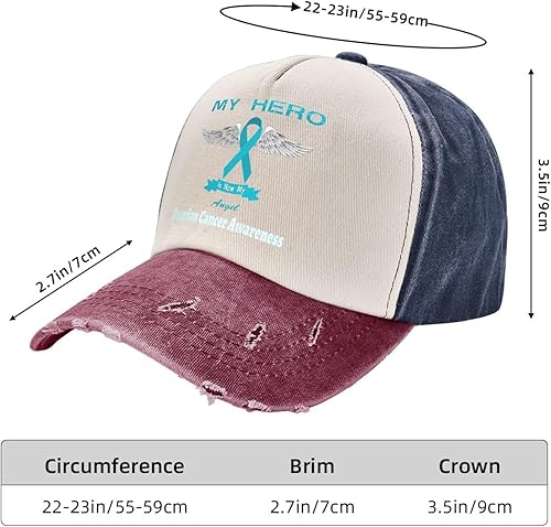Miniatura 6 de Sombreros retro para papá, gorra de béisbol, gorra de vaquero de algodón para hombres y mujeres, sombrero de mezclilla lavado, sombrero de ala
