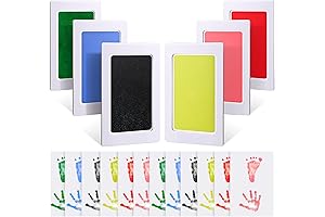 Outus Baby-Safe, 18-Piece Handprint and Footprint Kit: Memories at Your Fingertips