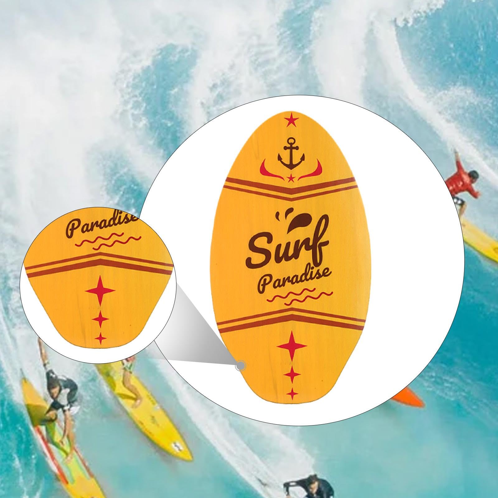 Skimboard de 41 Pulgadas para Actividades Acuáticas, Tabla de Surf Compacta para Todos Los Niveles.