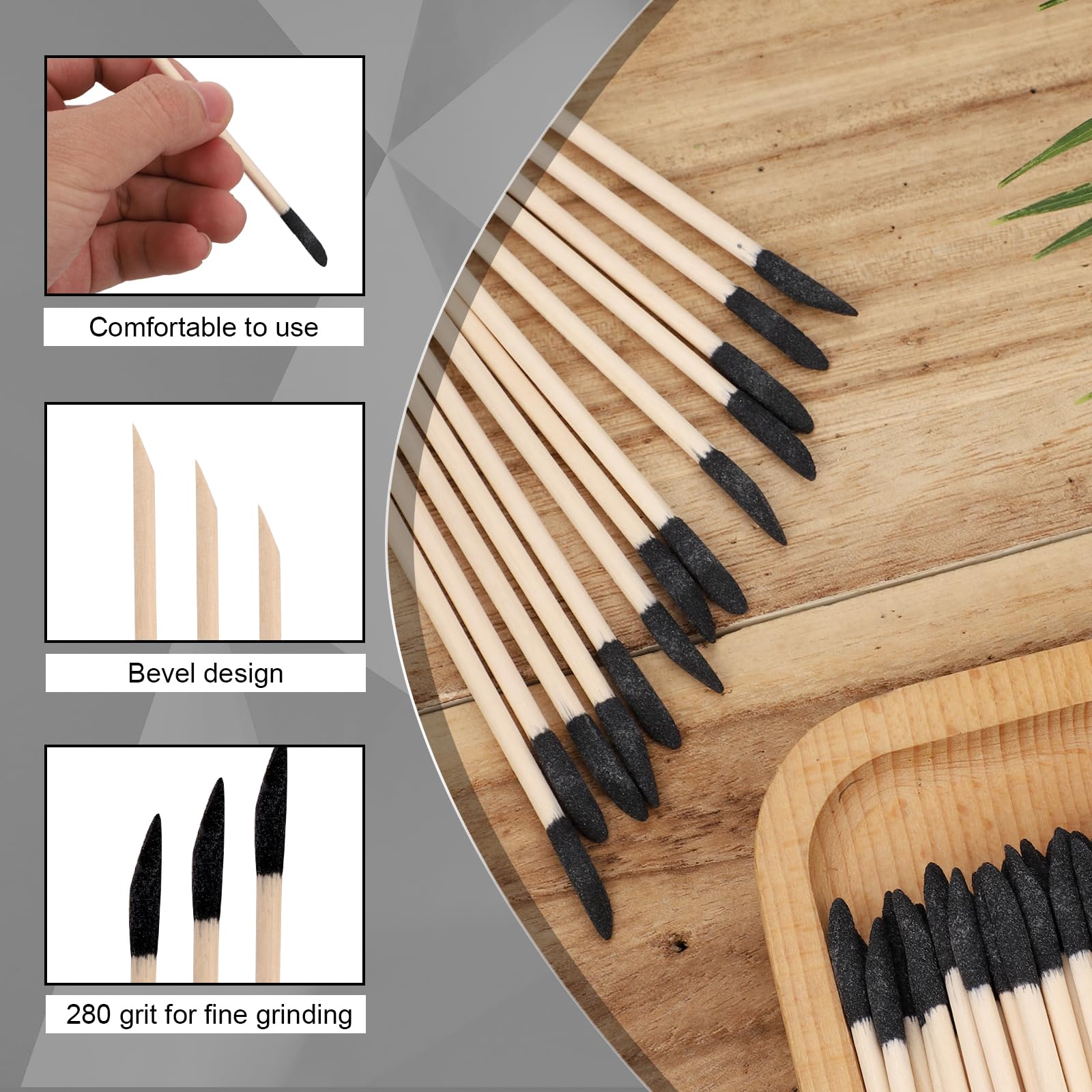 Lot De 100 Bâtons De Sucettes En Papier Pour La Fabrication De Sucettes