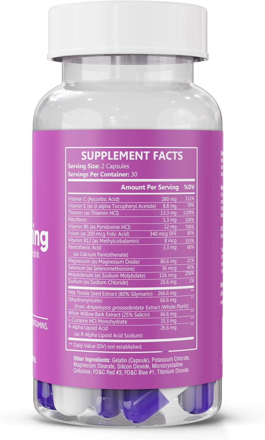 Good Morning Hangover Pills | 88.89% Effective at Hangover Prevention in Clinical Trial | After Alcohol Aid with DHM, Milk Thistle, and Electrolytes to Help You Party Smart. Cheers - Image 7