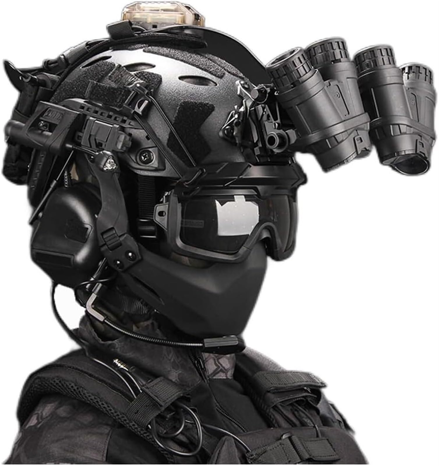 Amazon.co.jp: FAST PJ ヘルメット ゴーグル、ヘッドセット、NVG