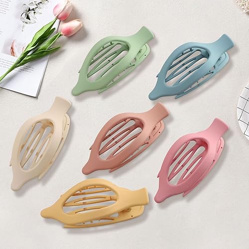 Miniatura 144 de Pinzas para el cabello French Concord, 6 pinzas para el cabello planas deslizantes laterales para volumen, agarre fuerte, agarre antideslizante