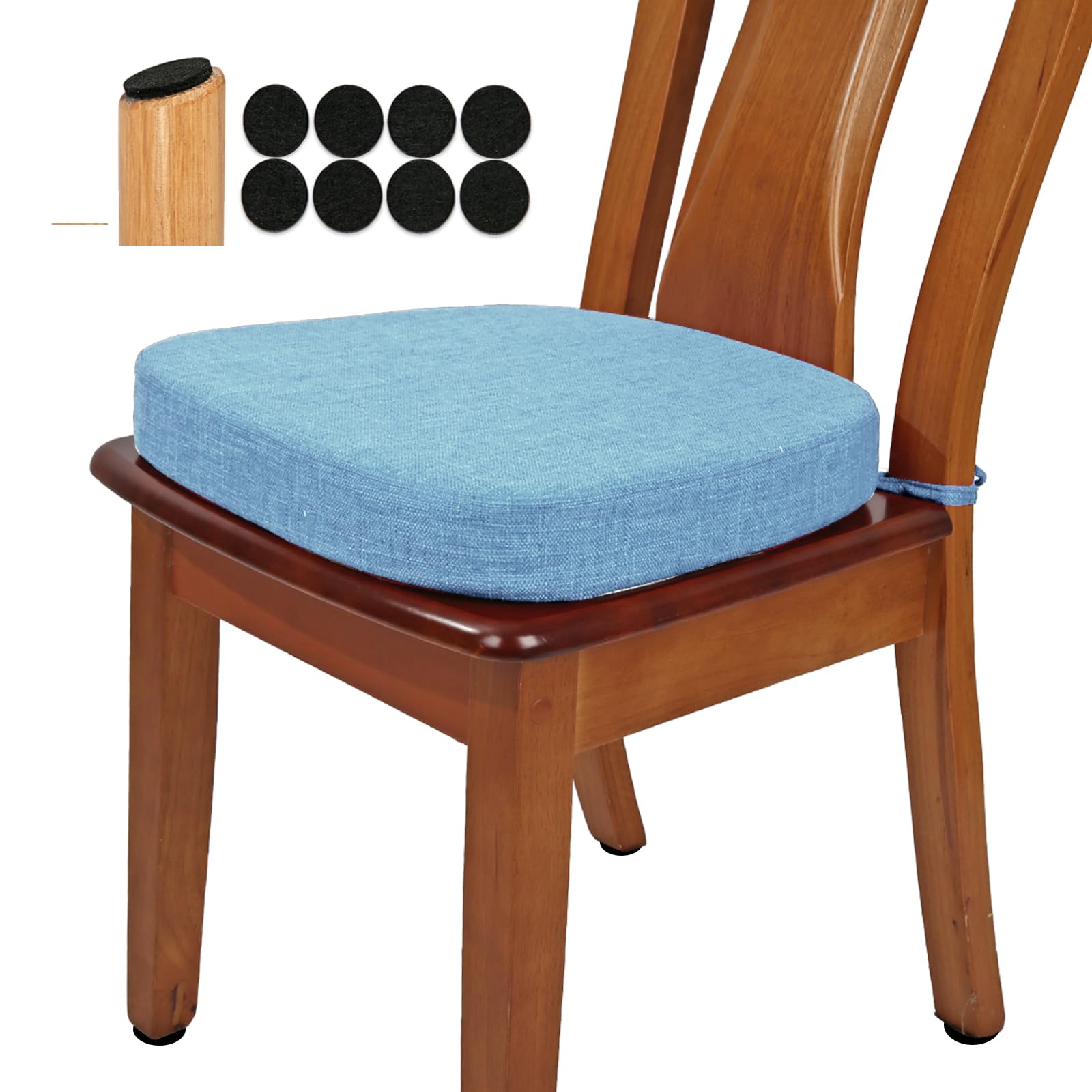 BUYUE 428 verdickt Original Leinen Esszimmerstuhl Kissen