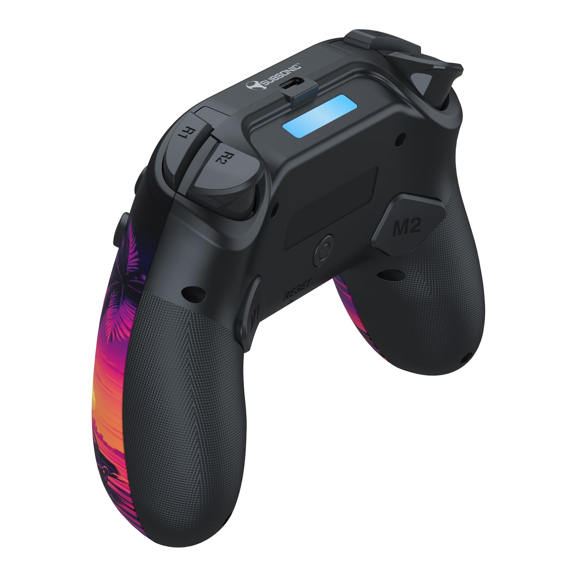 Subsonic - Manette sans Fil pour PS5 et PC - LED RGB - Sunset