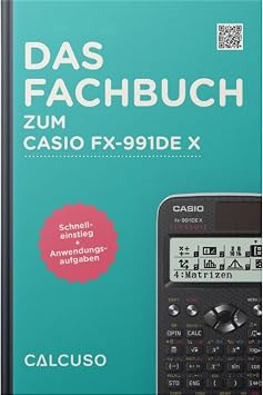 CALCUSO Standard Set Dark Grey with Calculator Casio FX-991DE X ClassWiz German