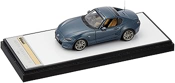 1/43 マツダ ロードスターRF(グレー)ミニカー Amazon | VISION 1/43 マツダ ロードスター RF 2020 ポリメタル