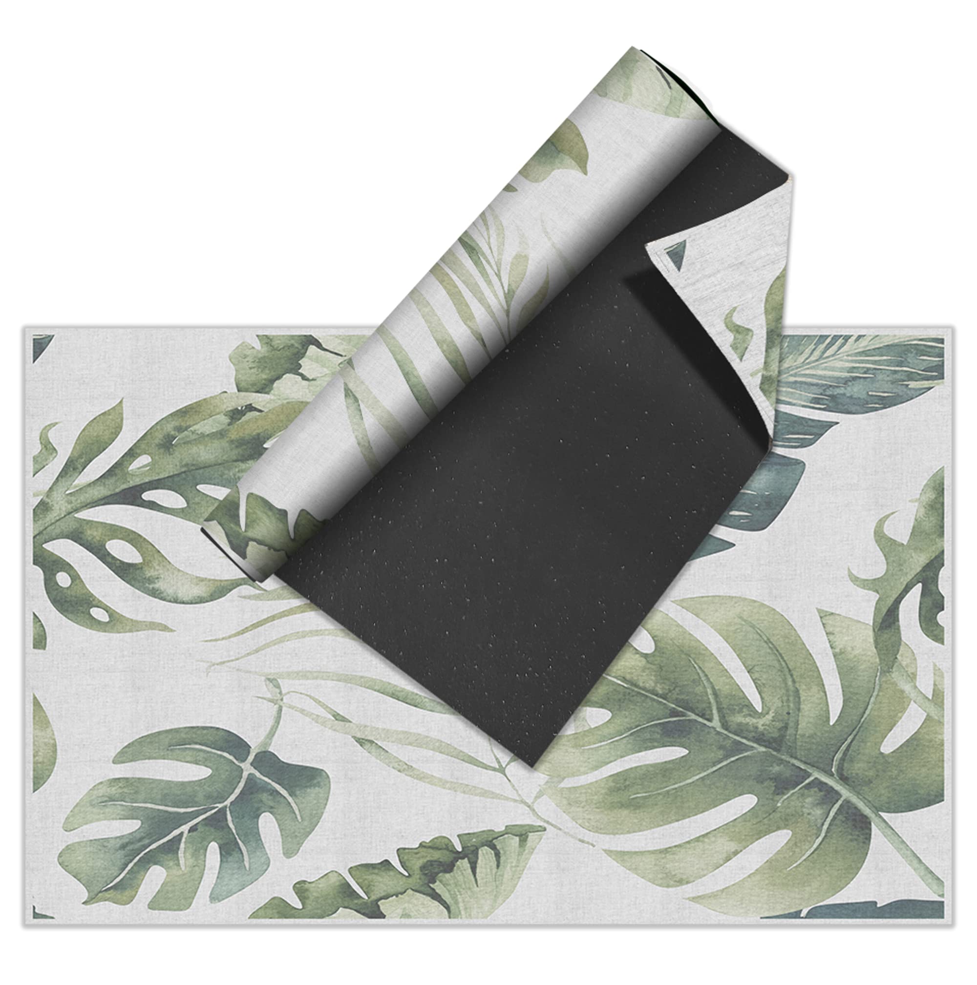Alfombra Vinílica Annabella 140x200 Cm – Impermeable, Antideslizante, Para Interior Y Exterior, Diseño Liso