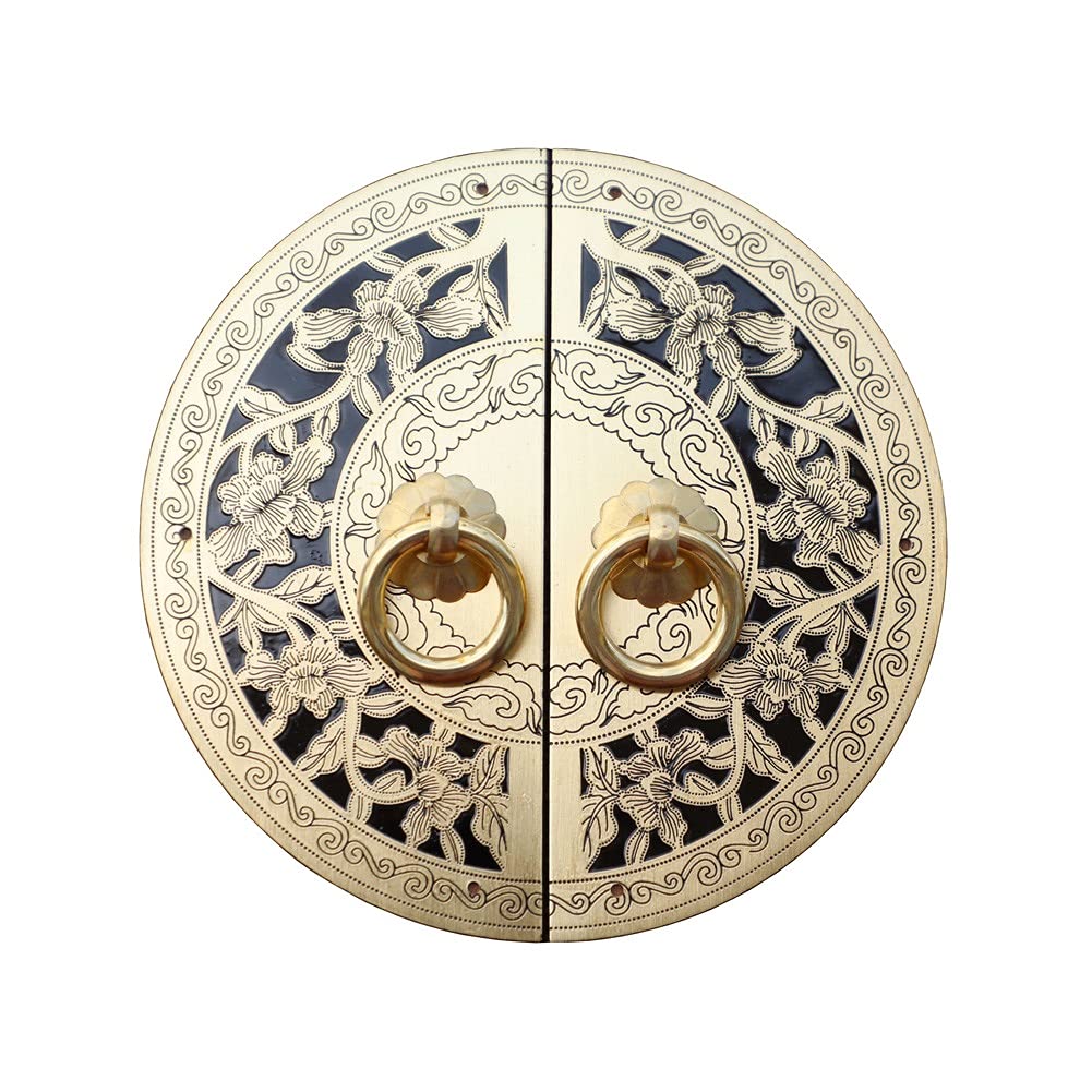 Decoración de la cocina con placa de la cara ornamental de 18cm para puertas de gabinete