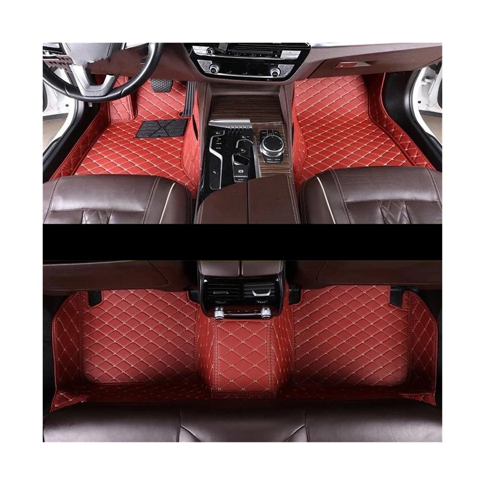 Tapis de sol de voiture personnalisés pour Opel Vectra C 2002-2009 Claret