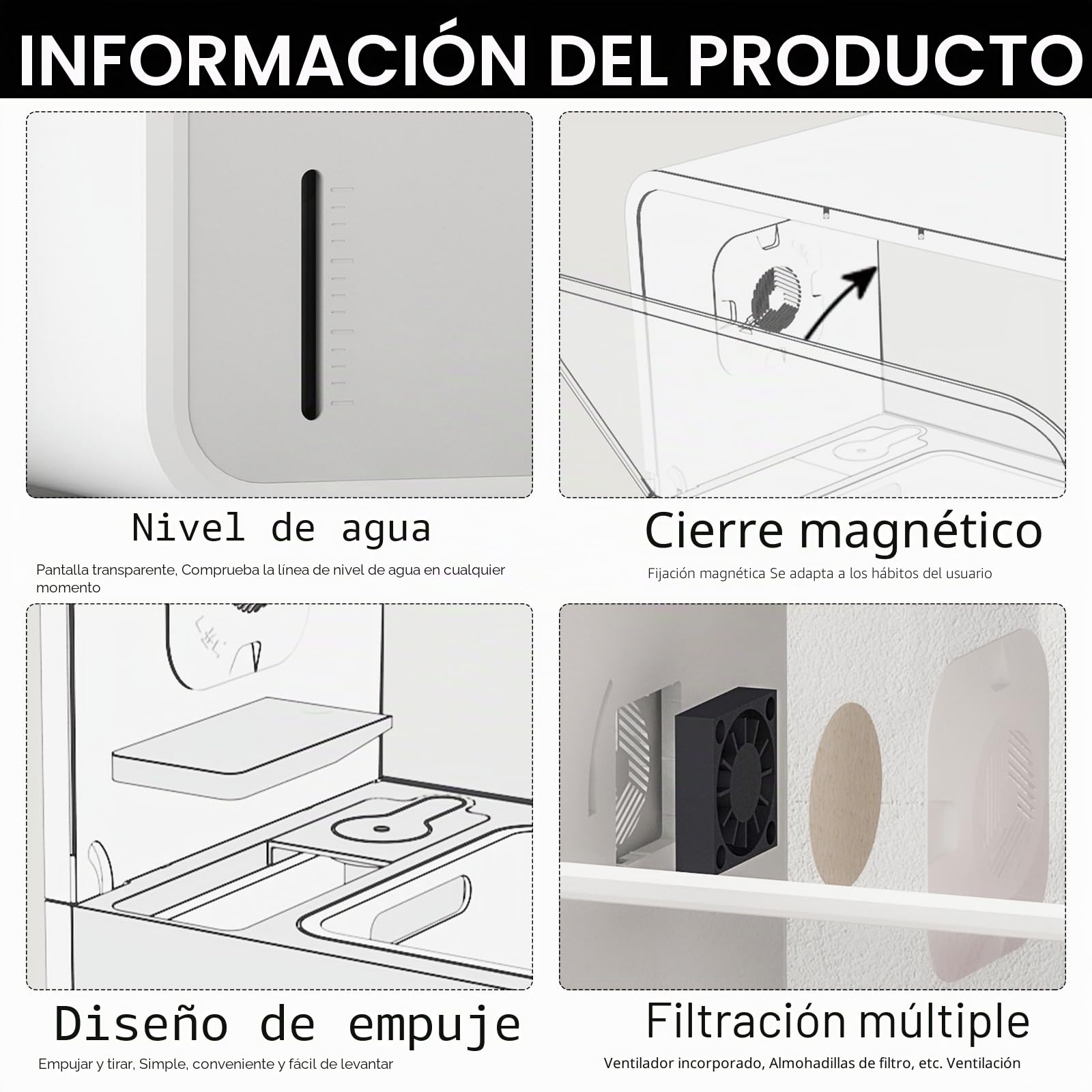 Set de Cultivo de Setas, Caja de Cultivo de Hongos con Pantalla de Temperatura y Humedad, Caja Inteligente Tienda de Cultivo de Hongos para Interiores con Luz de Crecimiento