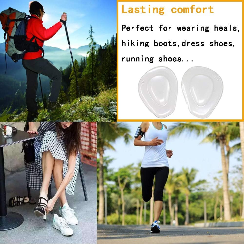 Ball of Foot Cushions 10 Pack Metatarsal Pads for Women Men Insoles Forefoot Supports Cushioning Pain Relief Bunion Morton's Neuroma Foot Pads : Health & Household