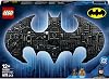 LEGO DC Batman: Batman Logosu 76330-12 Yaş ve Üzeri Erkek ve Kız Çocuklar için 2 Minifigür ile Çeşitli Aksesuarlar İçeren Yaratıcı Sergileme Modeli Yapım Seti, Hediye Fikri (678 Parça)