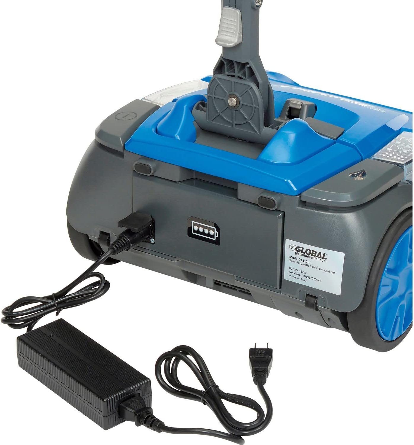 Automatic Floor Scrubber, 13-3/4" Cleaning Width