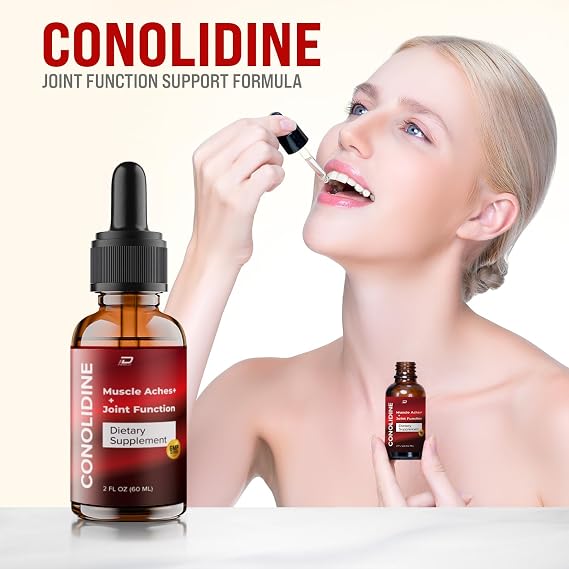 Conolidine Healthy Advanced Formula Conolidine Liquid Drops All Natural Healthy Levels Reviews (1 Pack 1 Month Supply)