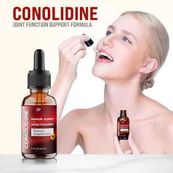 Conolidine Healthy Advanced Formula Conolidine Liquid Drops All Natural Healthy Levels Reviews (1 Pack 1 Month Supply)