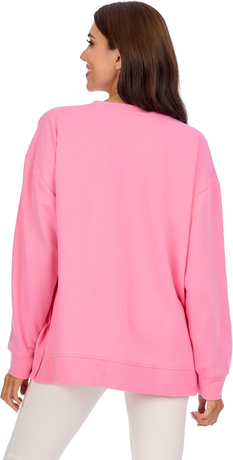 Mud Pie womens Women's Valentine Sprkle Sweatshirt - Image 4