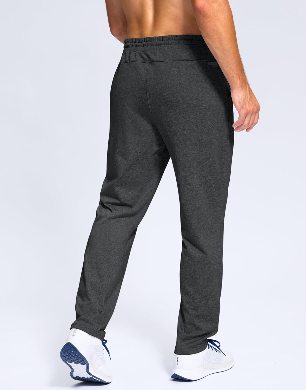 G Gradual Men's Fleece Lined Pants with Zipper Pocket Winter Warm Athletic Joggers Sweatpants for Men Workout Running Gym - Image 4