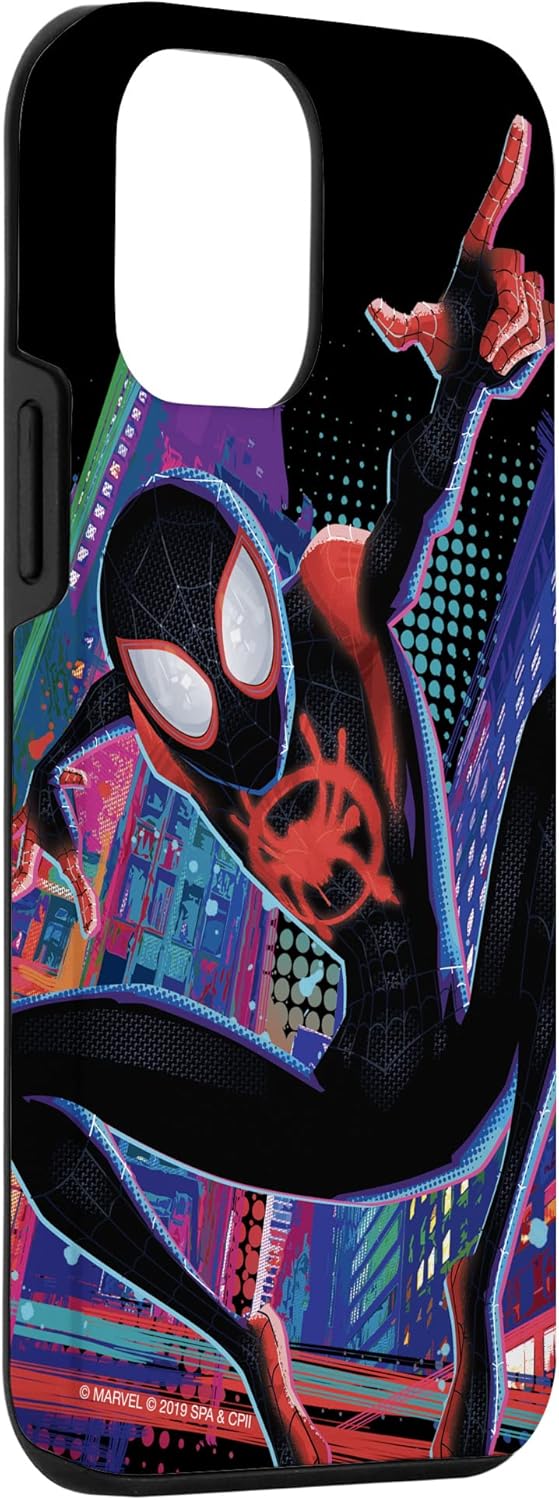 Marvel Spider-Man Into the Spider-Verse Miles Morales City Case for iPhone 12 mini - Image 3
