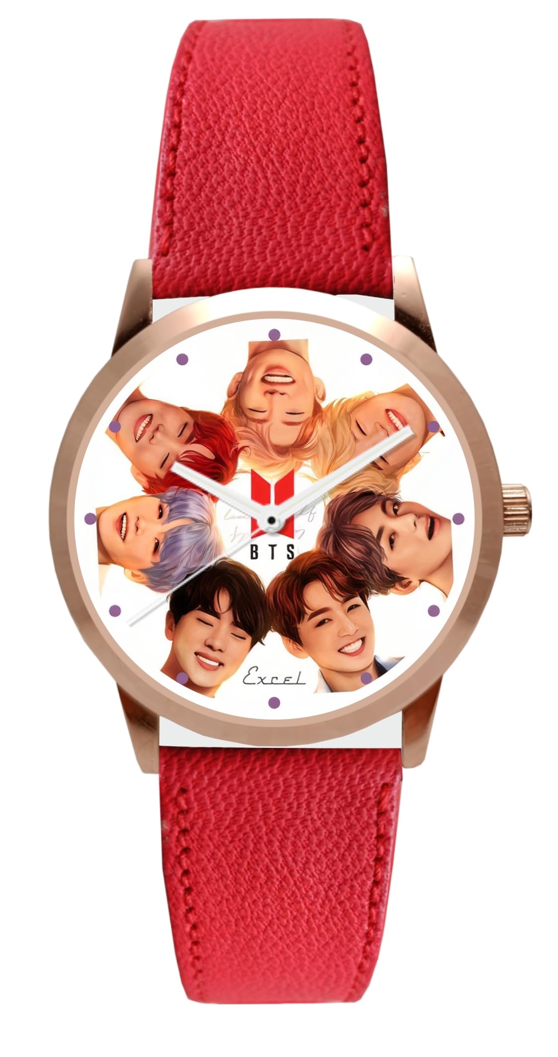 Boys and Girls Analog BTS Copper Watch (B0B5TB38V4) Amazon Price History, Amazon Price Tracker