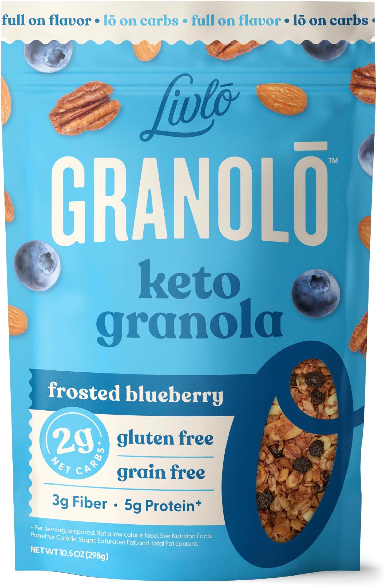 Frosted Blueberry Granolō