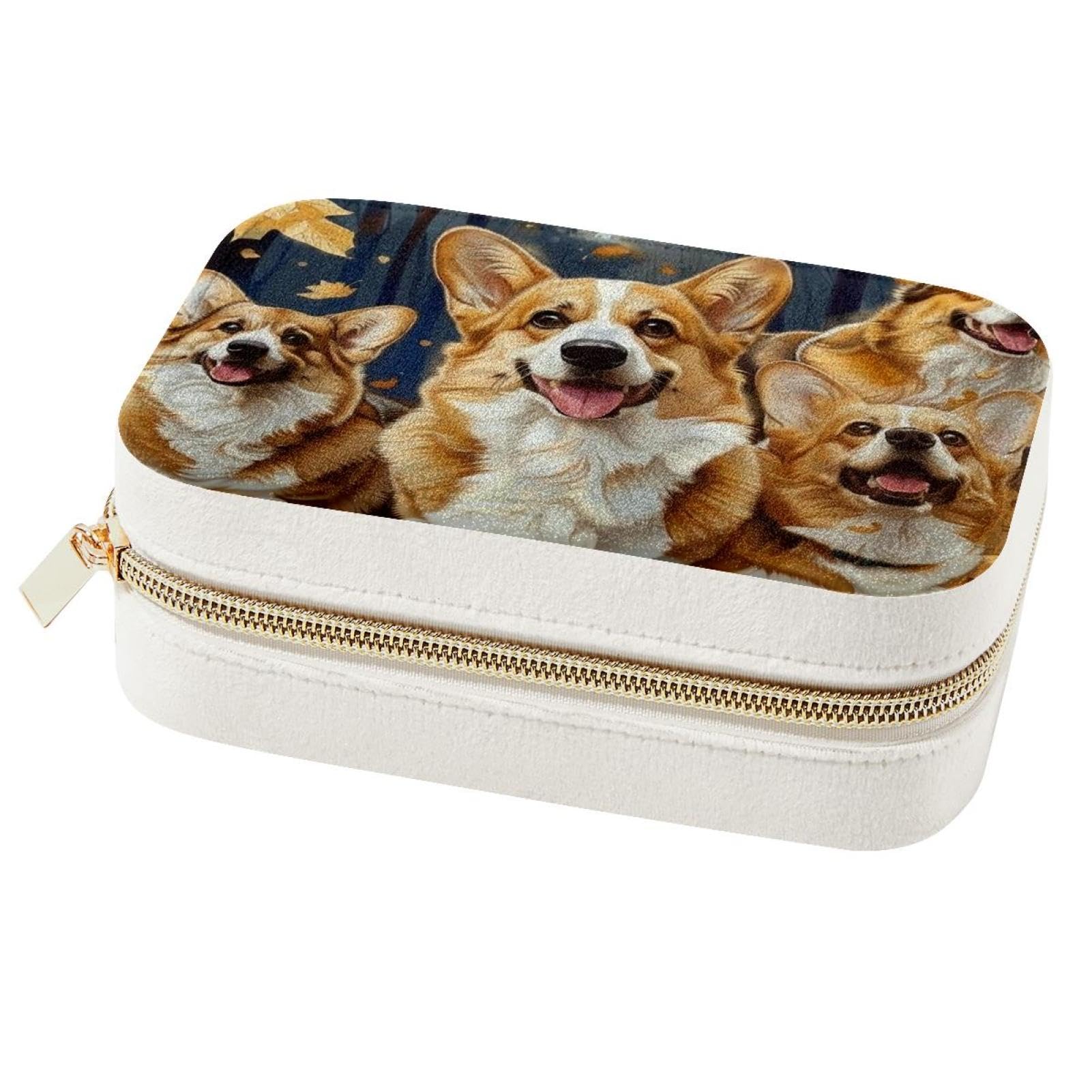 Boîte à bijoux Corgis originale : cadeau de demoiselle d'honneur parfait