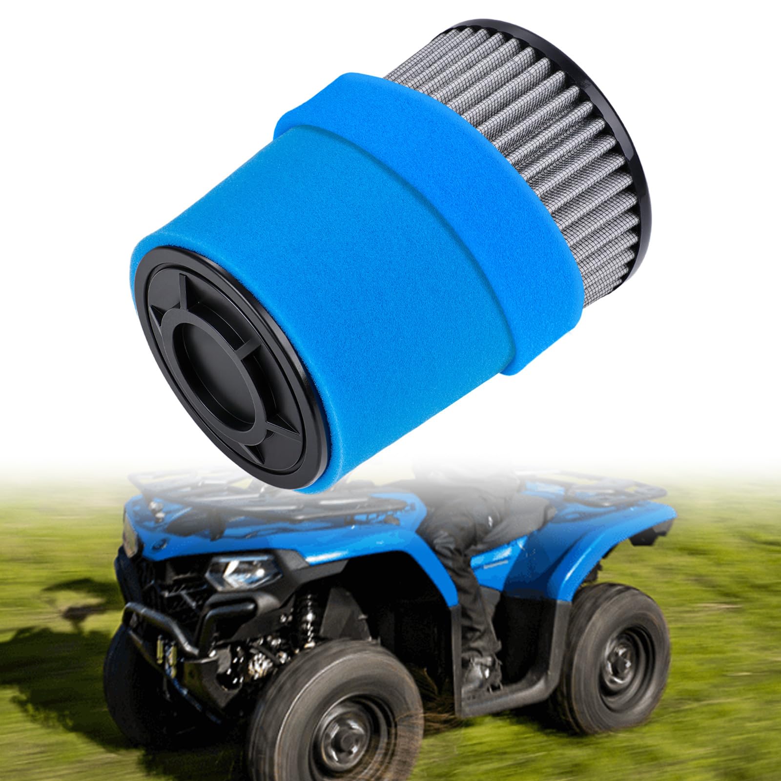 Filtro de Aire para Motocicleta para CForce 400 500 600 2019-2022 800 XC X8 UForce ZForce 500 800 EX Z5 Z8 Reemplaza 0800-112000 UTV ATV Quad Azul