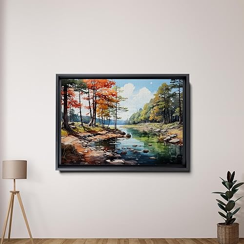 Miniatura 2 de Nature,Inspired Wood Prints for Plant Lovers & Therapeutic Art, Forest Mountain Aluminum Wall Art, Metal Print, Loft Home Décor, Canvas, Art Decor