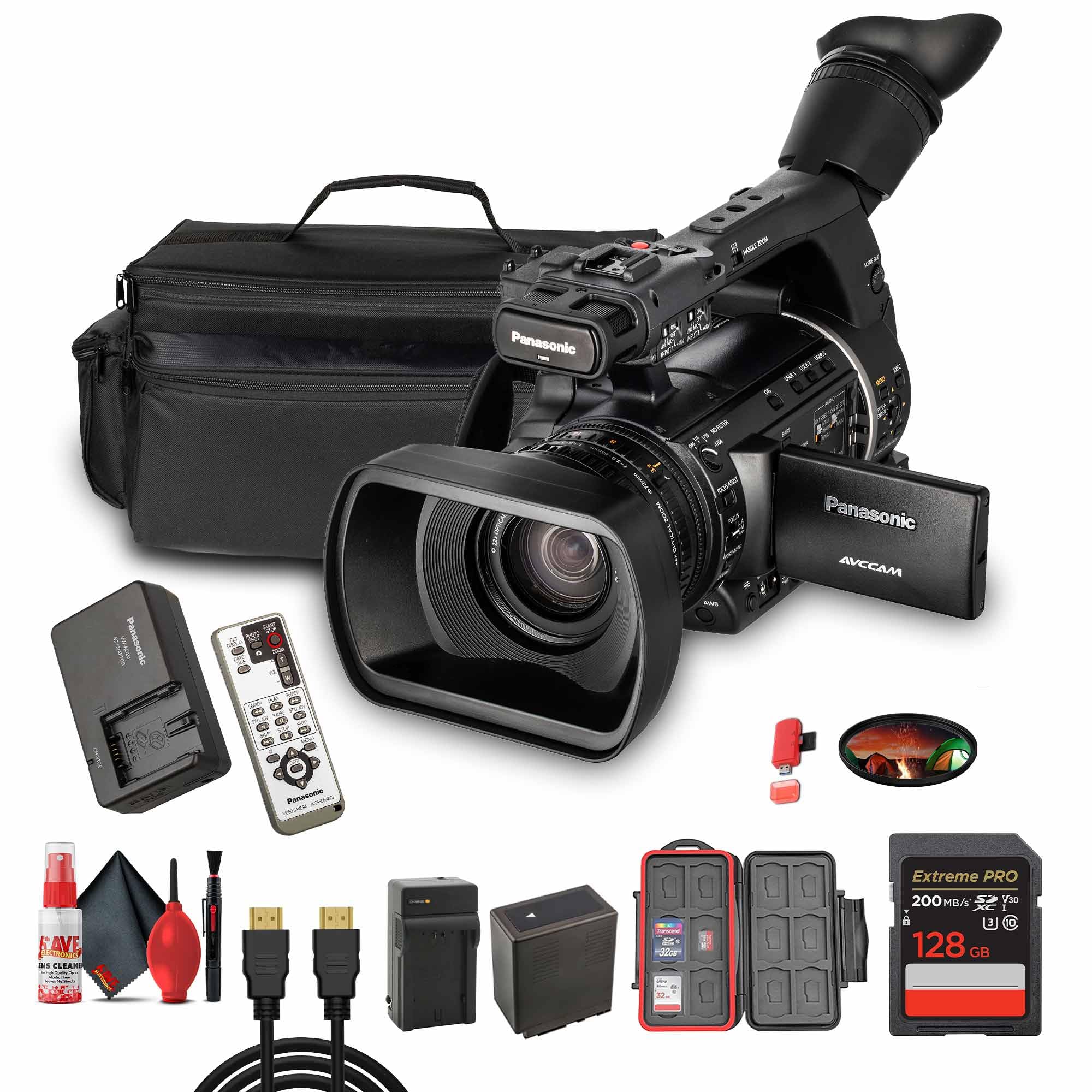 Amazon.com : Panasonic AG-AC160 AVCCAM HD Camcorder – 22x Zoom
