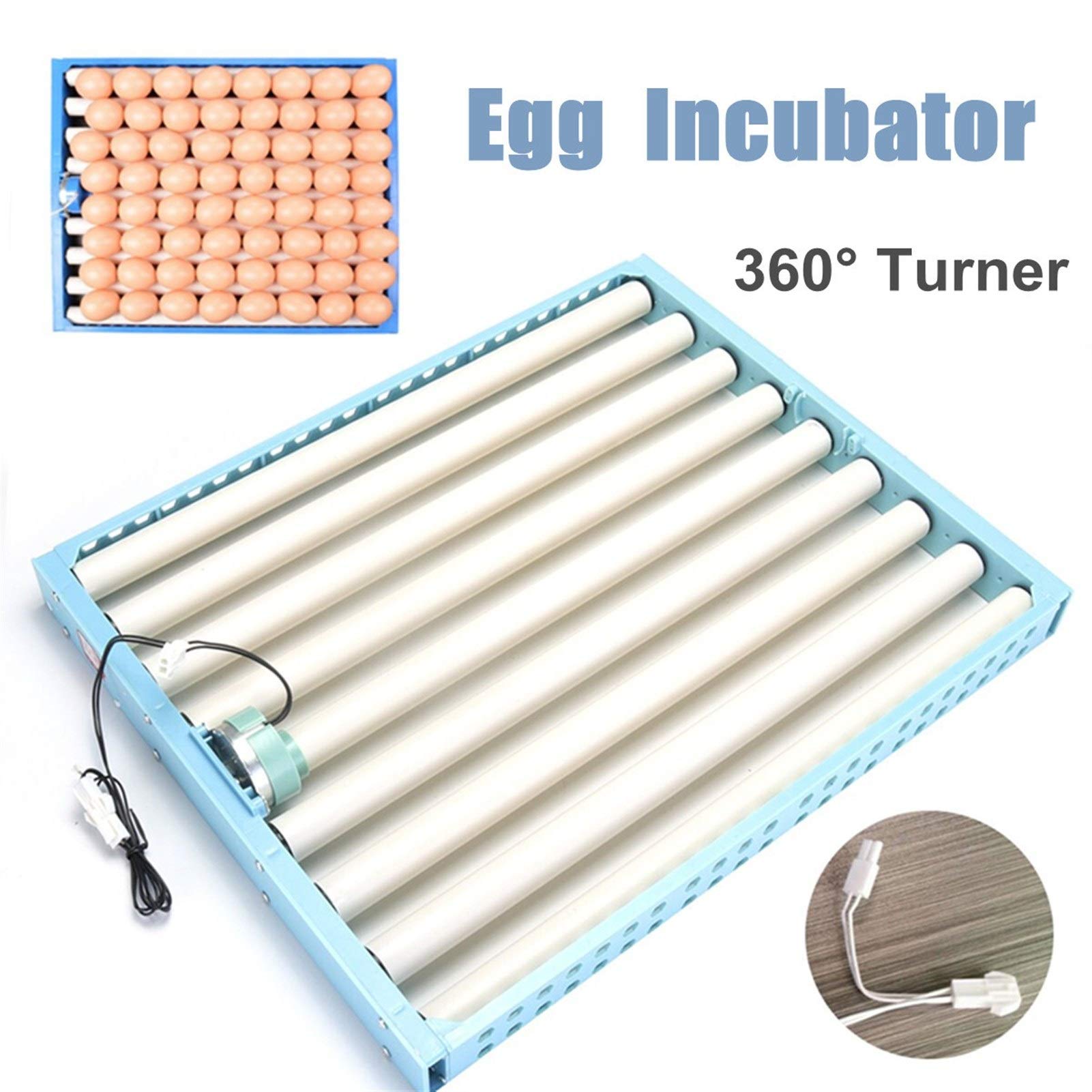 Riscaldatore per animali domestici 1 Set Nuovo automatica cova Tray 360 gradi Turn The uova di anatra Quaglia Uccello Pollame Uova vassoio Fattoria incubazione Strumenti accessori for la casa
