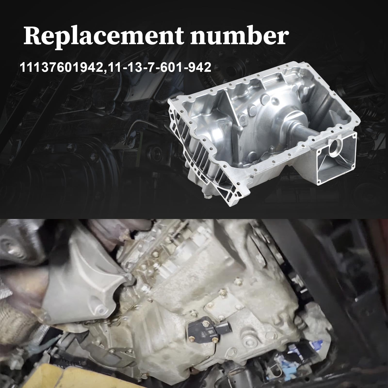 Amazon.com: HIMARKLIF Engine Oil Pan Compatible with BMW 228iX  