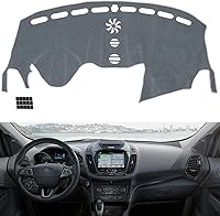 Vista 37 de TUCAREST Funda para salpicadero Compatible con 2014-2020 Nissan Rogue (T32) / 2017-2022 Rogue Sport S (No Rogue Select) Alfombrilla antideslizante