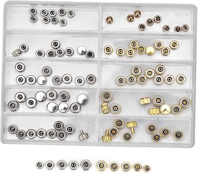Watch Crown Spare Parts, Watch Mini Screw, Watch Crown Set Watch Crown Parts Replacement Accessories Watch Repair Tool