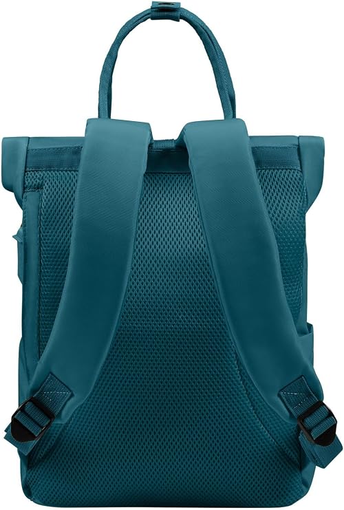 American Tourister Urban Groove UG16 - Women's Backpack 36 cm - Lightweight City Backpack with Large Storage Space Perfect for City & Everyday Use - 17L - Blue (Deep Ocean)