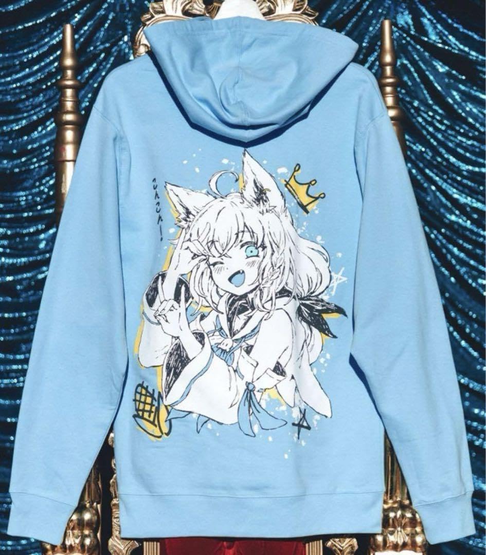 omocat 猫又おかゆ パーカー M OMOCATホロライブゲーマーズ