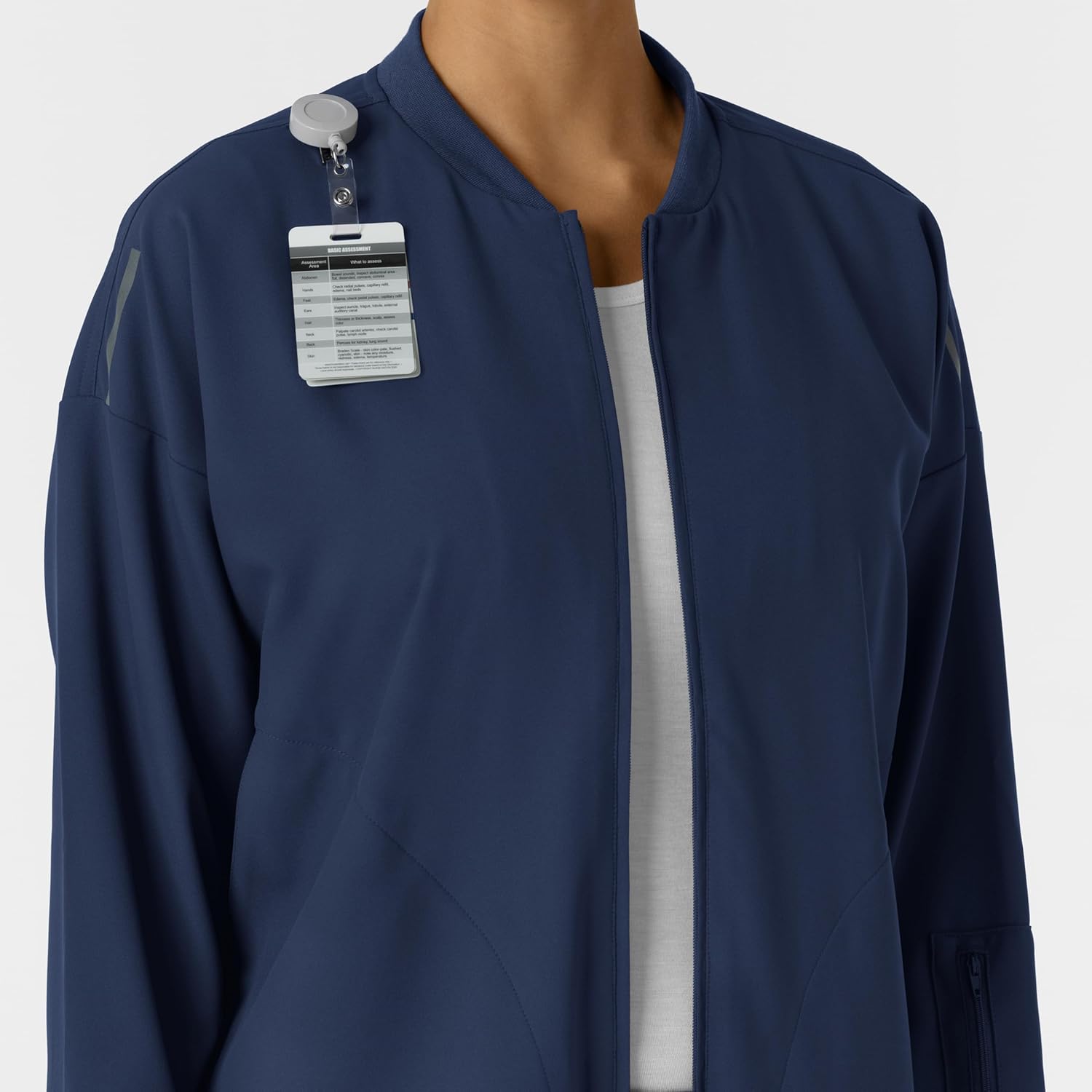 Wink Women's Women's Bomber Scrub Jacket