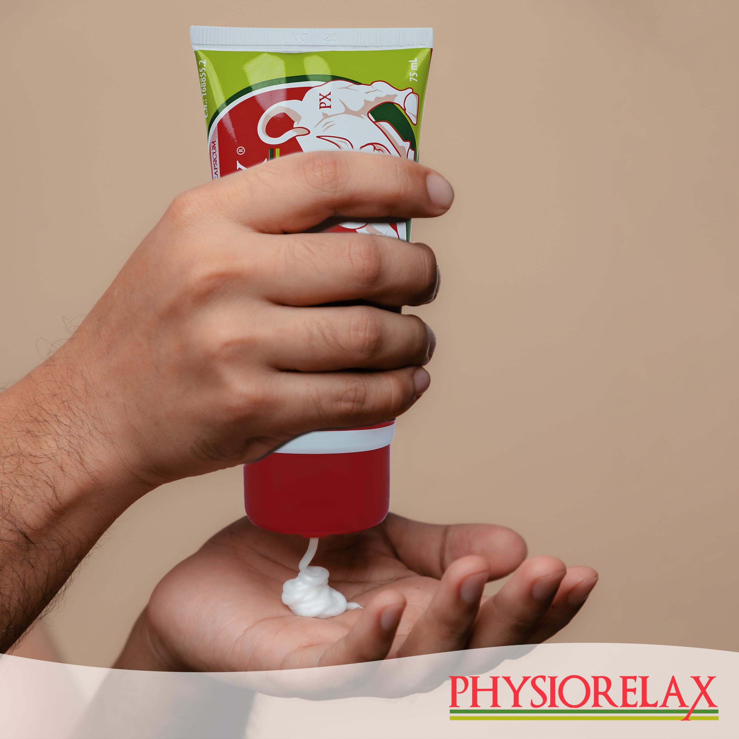 Physiorelax - Ultra Heat Plus, Crema Apta para Masaje, Efecto Calor, Para Esfuerzos Cotidianos y Antes del Ejercicio, con Árnica e Ingredientes de Origen Natural - 75 ml