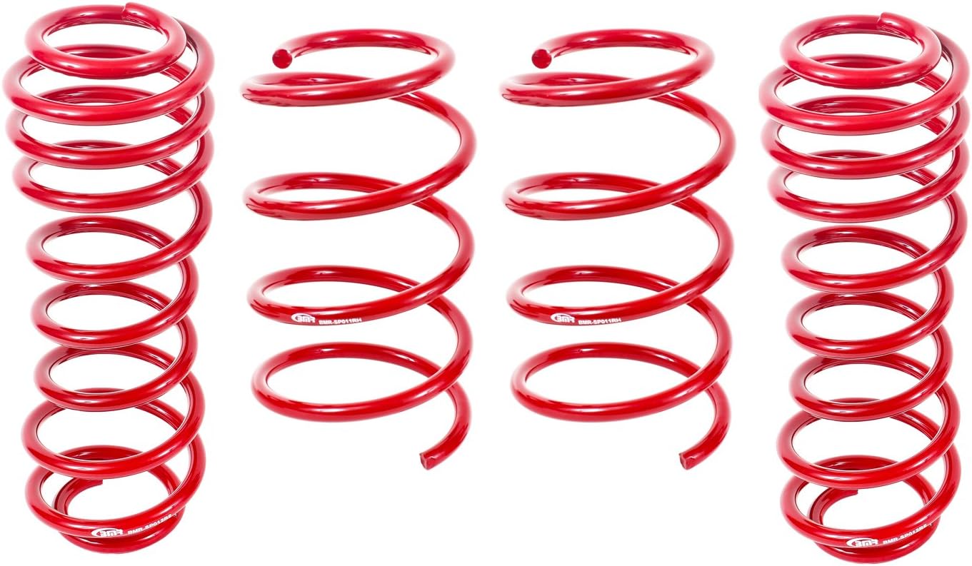 BMR Suspension SP009R - Lowering Springs, Set Of 4, 1.5" Drop - 2005-2014 Mustang GT