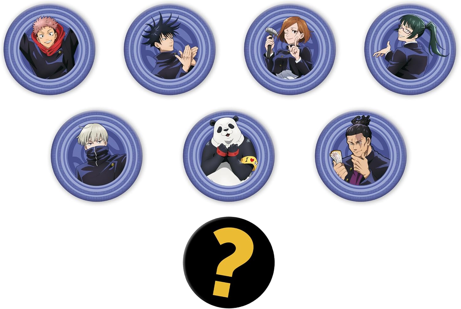 ABYstyle Jujutsu Kaisen Surprise Bag Badge Pack Anime Manga Accessories Merch Gift