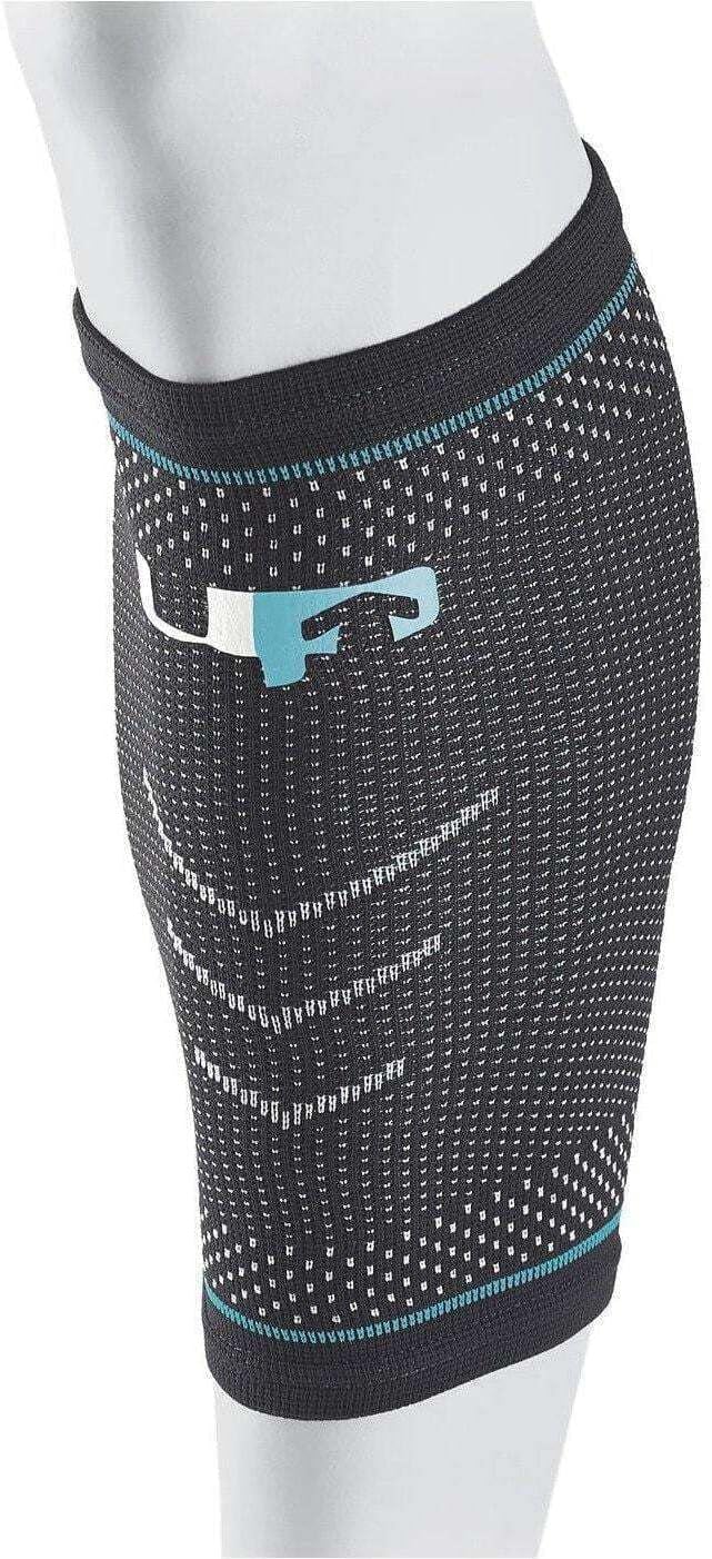 Ultimate Performance Ultimate Compression Elastic Calf and Shin Support, Medium, Black/Blue