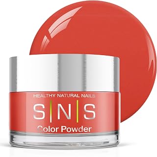SNS Nail Dip Powder Colors, Gelous Color Dipping Powder - Andean Wonder (Orange, Peach Cream) - Long-Lasting Low-Odor Dip Nail Colors for Healthier Nail Beds, Professionals & At-Home DIY - 0.5 oz