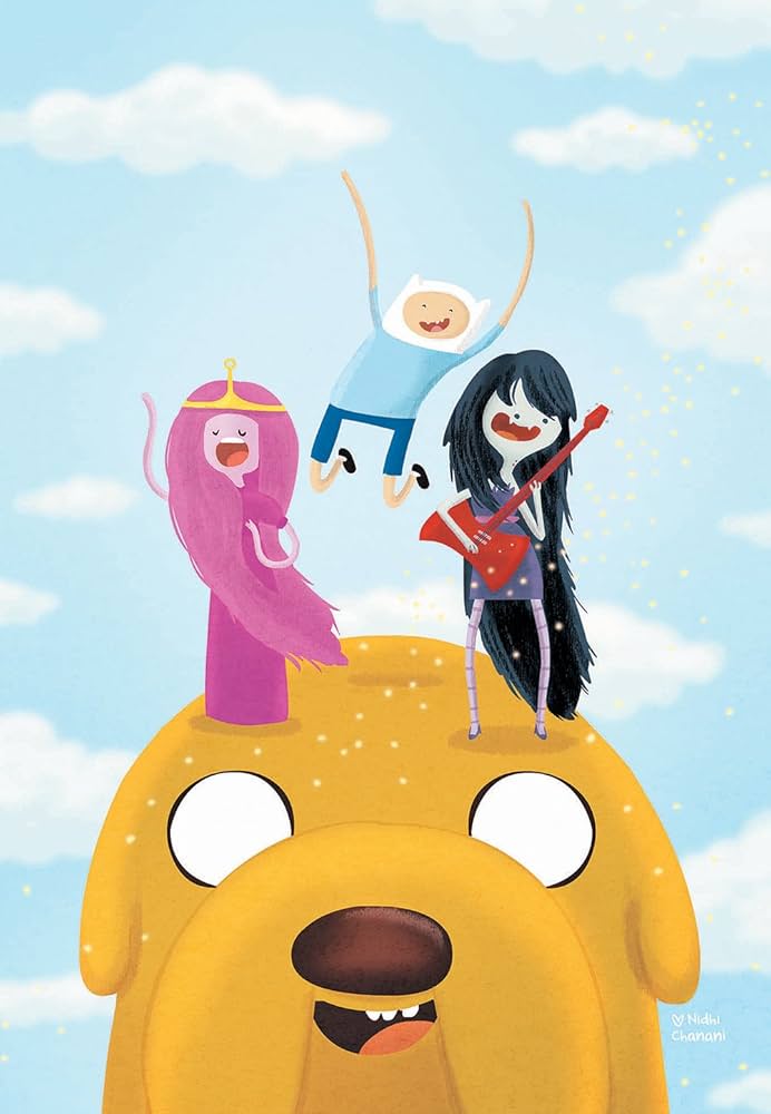 ADVENTURE TIME　POSTCARD LIBRARY Adventure Time Postcard Library: 100 Cards in 4 Books, 25 in