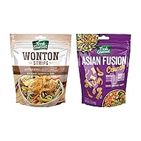 Vista 8 de Fresh Gourmet Wonton Strip Ajo Jengibre 3.5 onzas (paquete de 4)