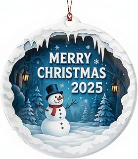 Snowman Ornaments for Christmas Tree