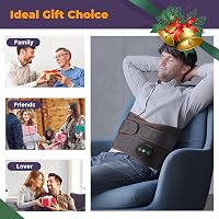 MOAJAZA Vezeték Nélküli Fűthető Derékpánt 5000mAh Hátfájdalom Enyhítő Hőpárnával 7