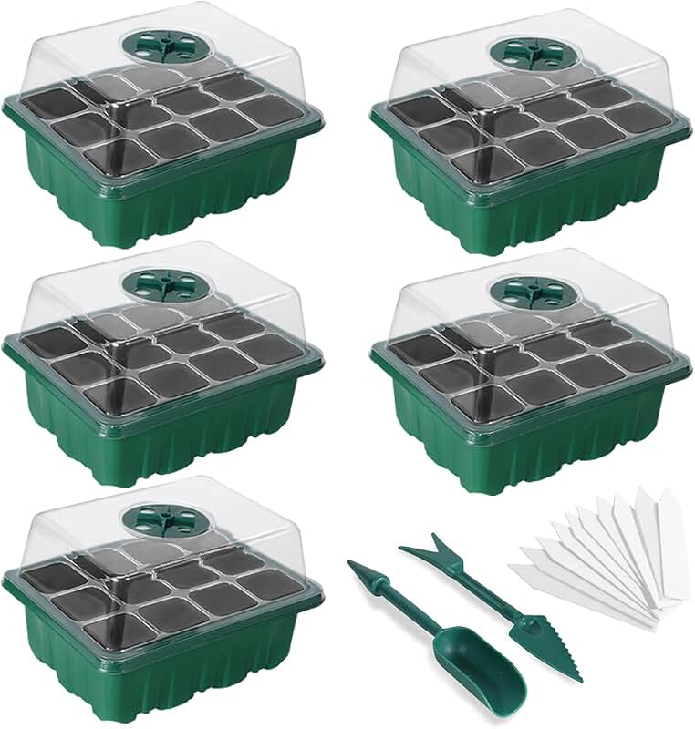 vegetable planting trays