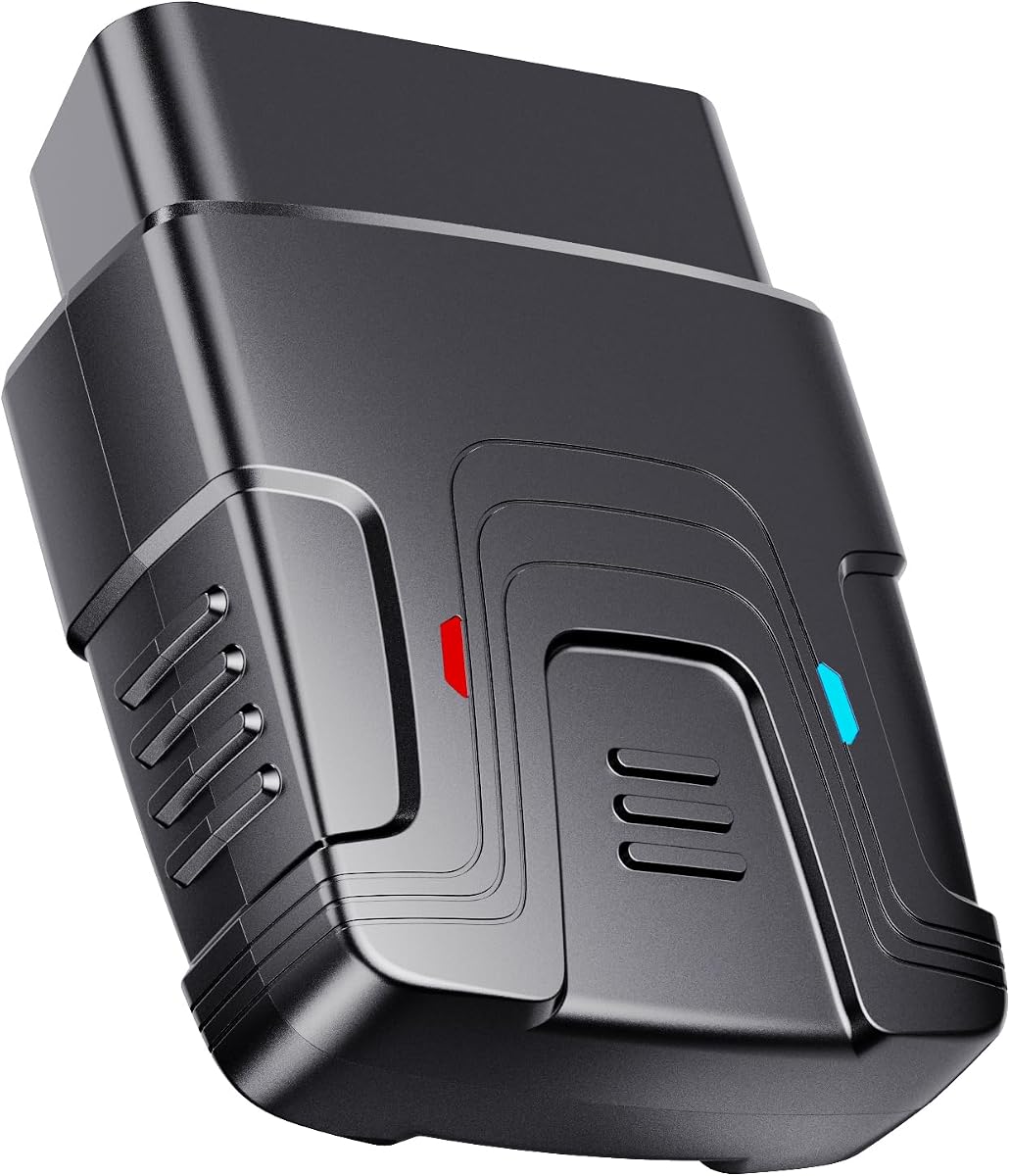 OBD2 Scanner Reader Bluetooth Wireless Auto Diagnostic Scan Tool for iOS & Android for Performance Test Bluetooth 5.4 Car Check Engine Car Code Reader, Clear Error Code Live Data Reset Black
