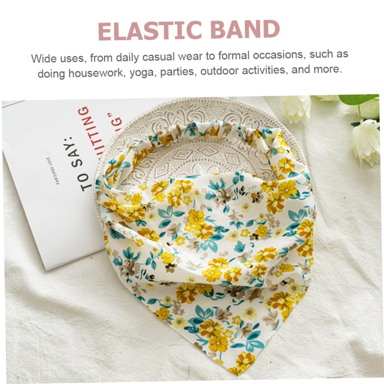 FOMIYES Pezzi Turbante In Tessuto Miss Fascia Elastica